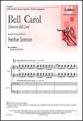 Bell Carol SATB choral sheet music cover